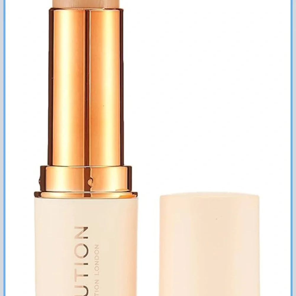 metrey Makeup Revolution Fast Base Stick Foundation F12, Dark Brown, 30g